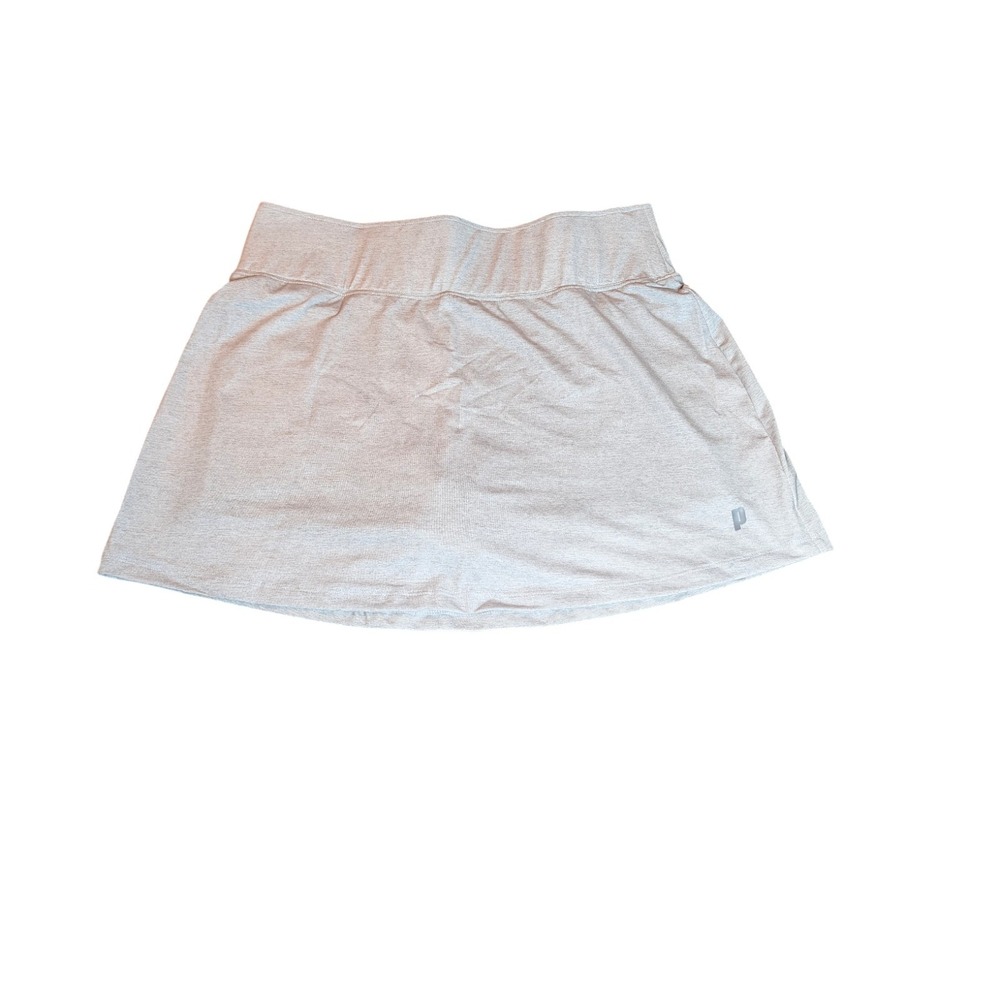 PS1-T Prince Tennis Skort Womens Medium Match Play Knit Wicking Undershorts Grey